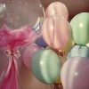 Микс воздушных шаров с гелием маршмеллоу пастель