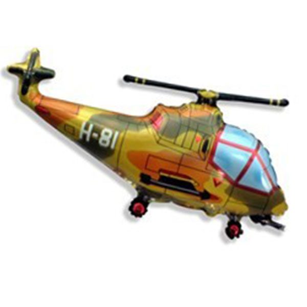 Фольгированный-шар-вертолет-военный