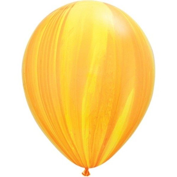 Шар-Супер-Агат,-Yellow-Orange-130-руб-28см
