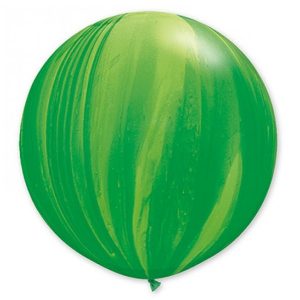Шар-латексный-гигант-Агат-Green-76-см