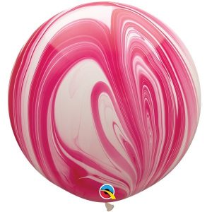 Шар-латексный-гигант-Агат-Red White-76-см