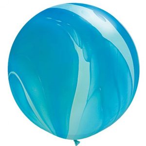 Шар-латексный-гигант-Агат-blue-76-см