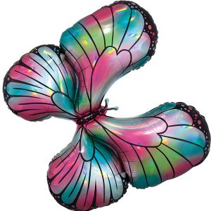 воздушный шар розовая бабочка