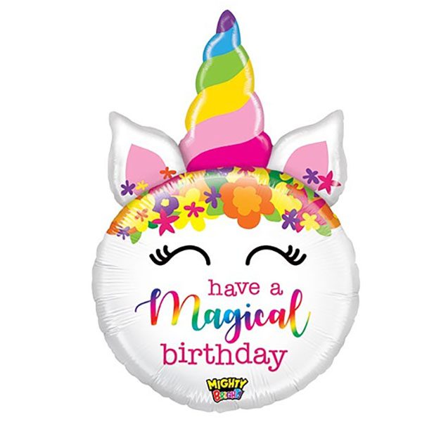Фольгированный-шар-круг-Единорог-have-magical-birthday-82см