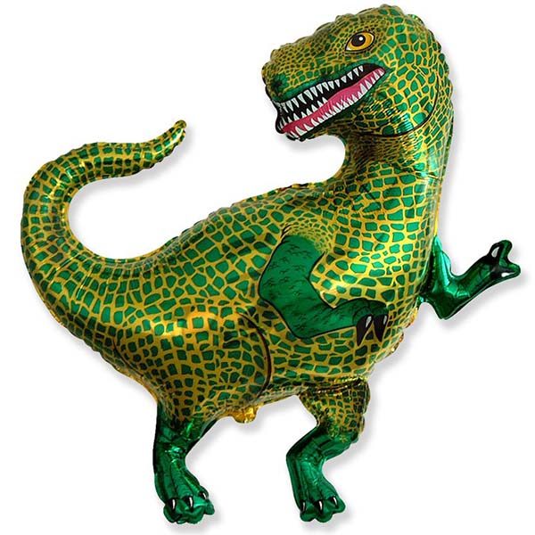 Фольгированный-шар-динозавр-тираннозавр